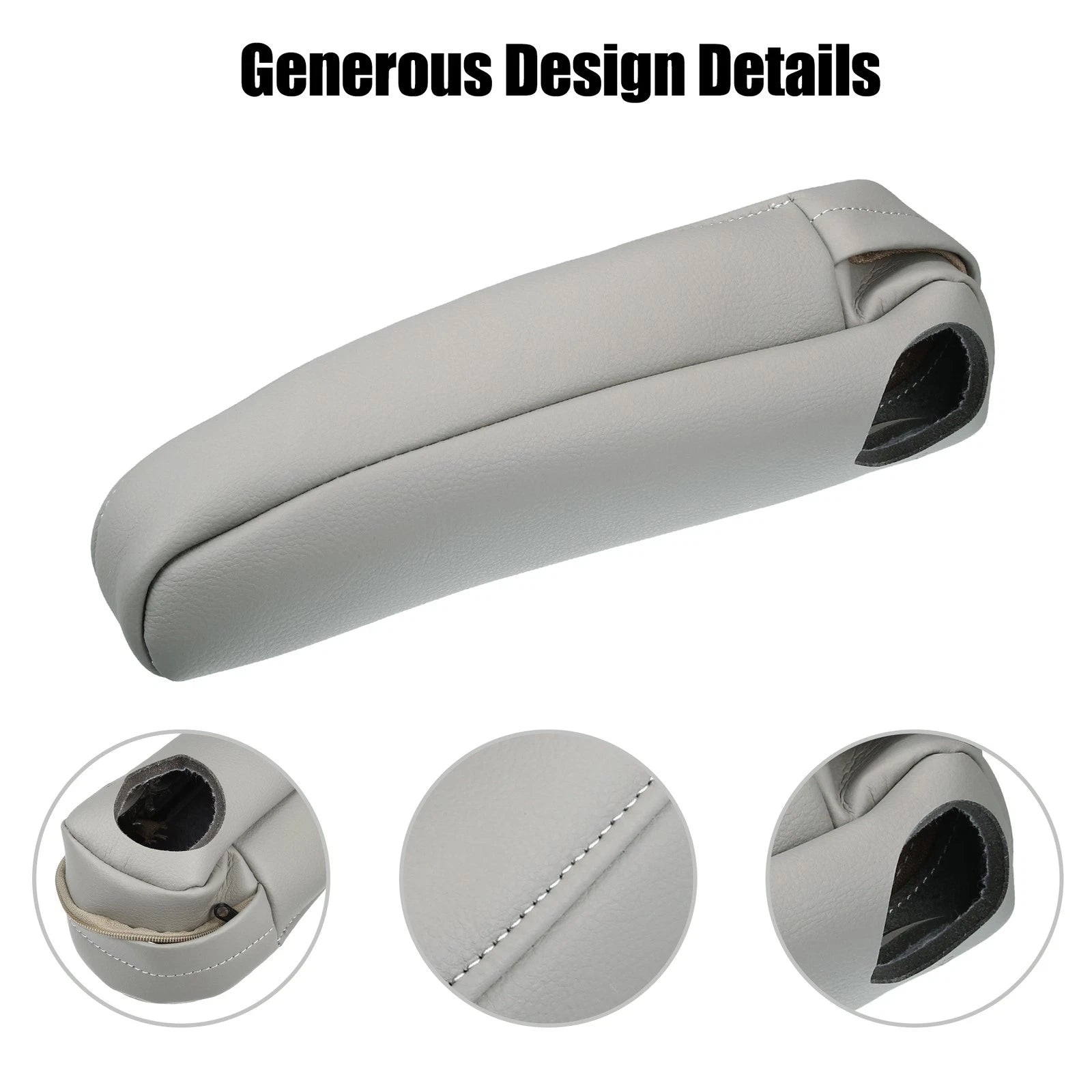 1 Pair Front Seat Armrest Cover Handle for Lexus RX300 RX330 (2003–2009) Gray