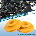 2X Rear Upper Suspension Coil Spring Insulator No. 13322645 for Buick Regal 