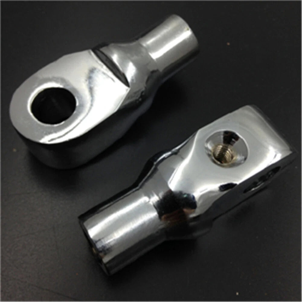 Chrome Foot Pegs Connection Adapter for Suzuki Intruder 1400 (1998–2004)