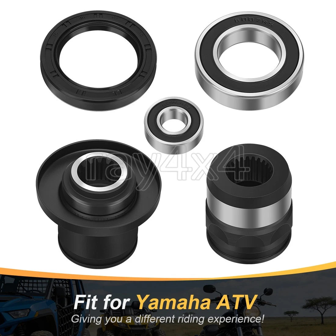 Drive Shaft Coupler & Drive Shaft for Yamaha Grizzly 660 (2002–2008)