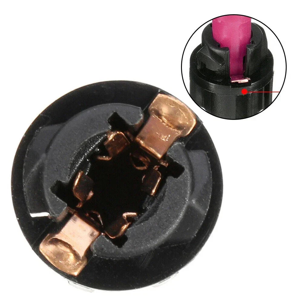 T5 Lock Socket Dashboard Instrument Panel Cluster Dash Light Holder