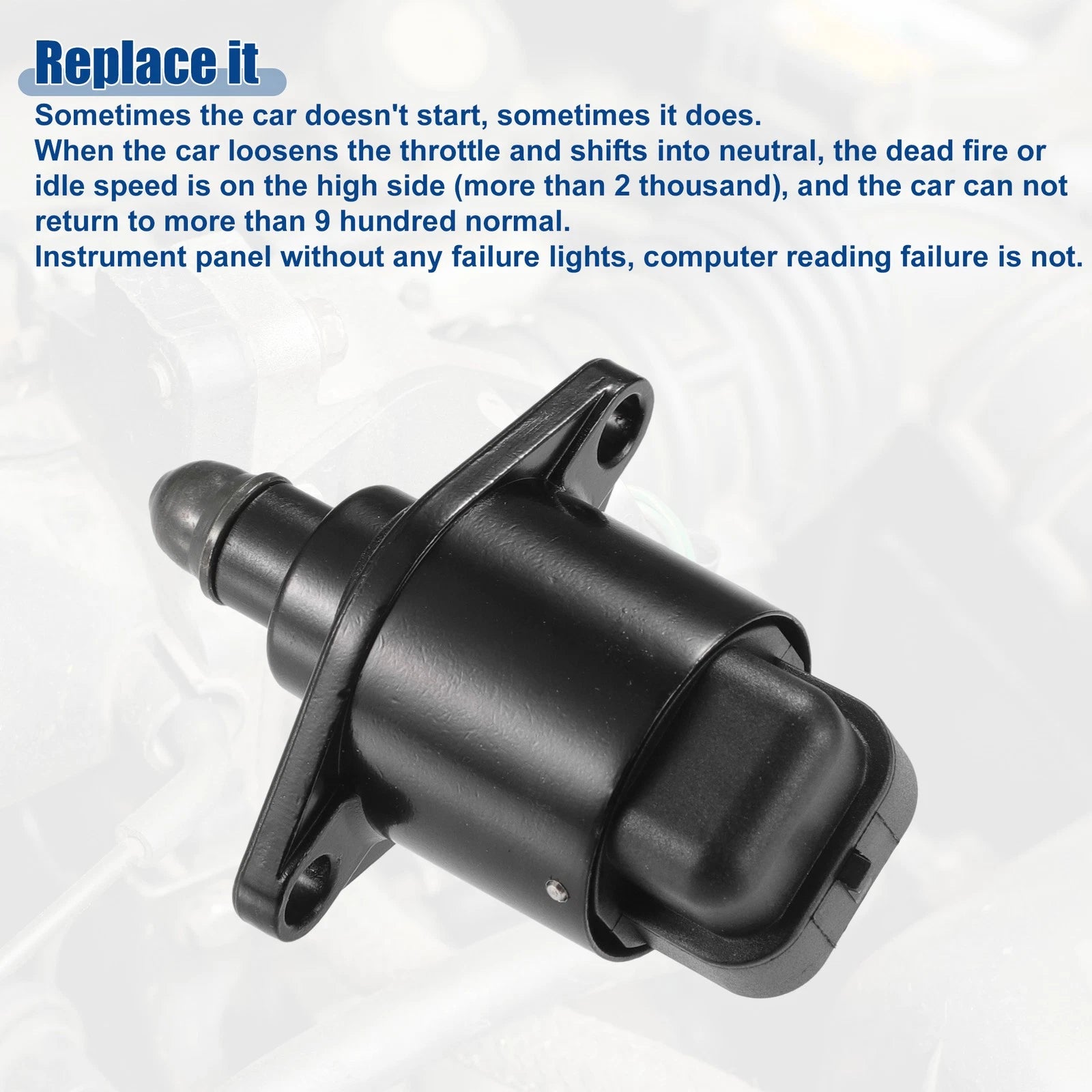 Idle Air Control Valve for Mitsubishi Lancer (No.F01R065906)