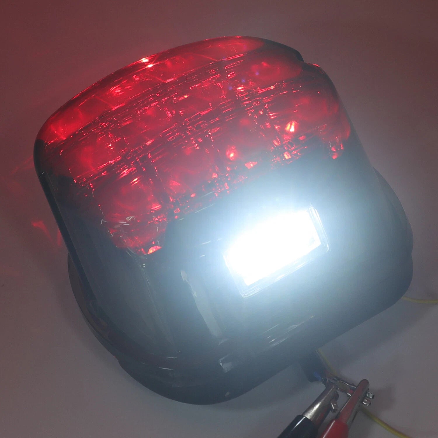 Smoked Layback LED Taillight for Harley Softail Electra Dyna