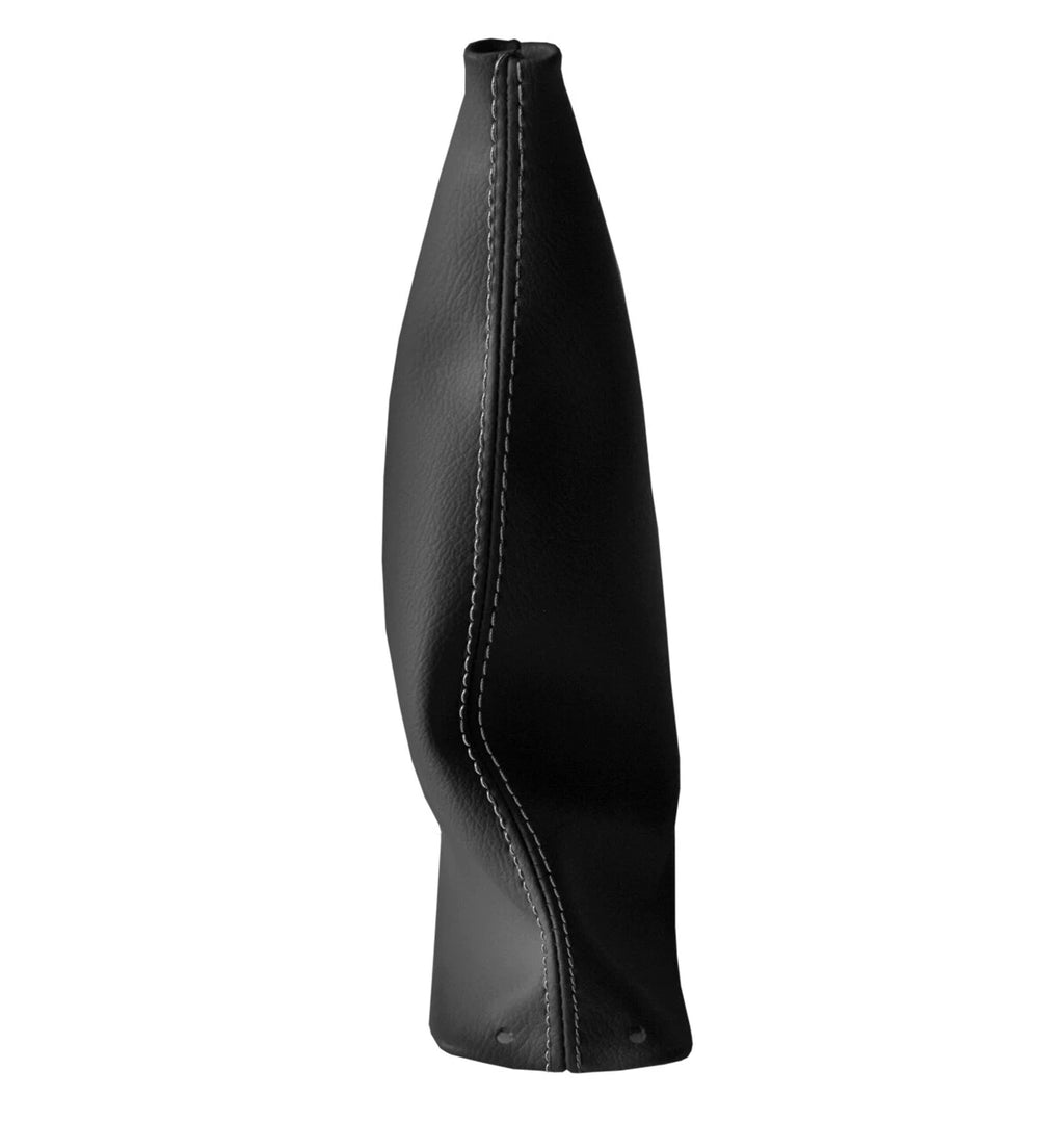 Leather Manual Shift Boot Cover for Nissan Xterra (2002–2006) Gray Stitch