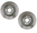Set of 2 Solid Rear Disc Brake Rotors Dia 287 mm for Toyota Lexus