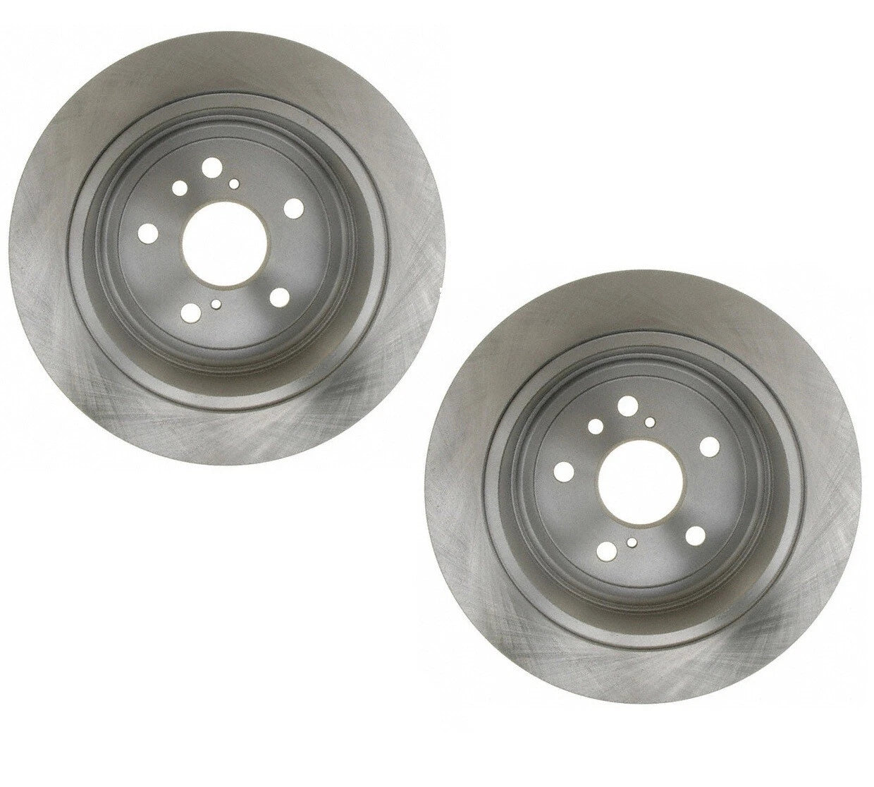 Set of 2 Solid Rear Disc Brake Rotors Dia 287 mm for Toyota Lexus