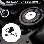 Ignition Key Switch Set for Honda CBR300RA (2017–2018)