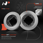 Front Disc Brake Rotors & Ceramic Pads for Dodge Ram 2500 3500 (1994–1999)