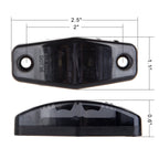 Set of 8 Sealed LED Clearance Light Smoke Cover for Trailer 12V
