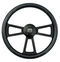 Steering Wheel Cover 18 Inch Black Carbon Fiber for Peterbilt Kenworth ( )