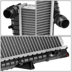Aluminum Core Radiator DPI2593 for BMW X5 4.4L 4.6L 4.8L (2000–2006)