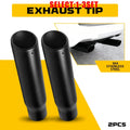 Stainless Steel Exhaust Tail Pipe Tip for Universal Fit (2.5" Inlet)