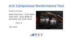 AC Compressor Replacement for BMW X3 xDrive30e (2020-2023)