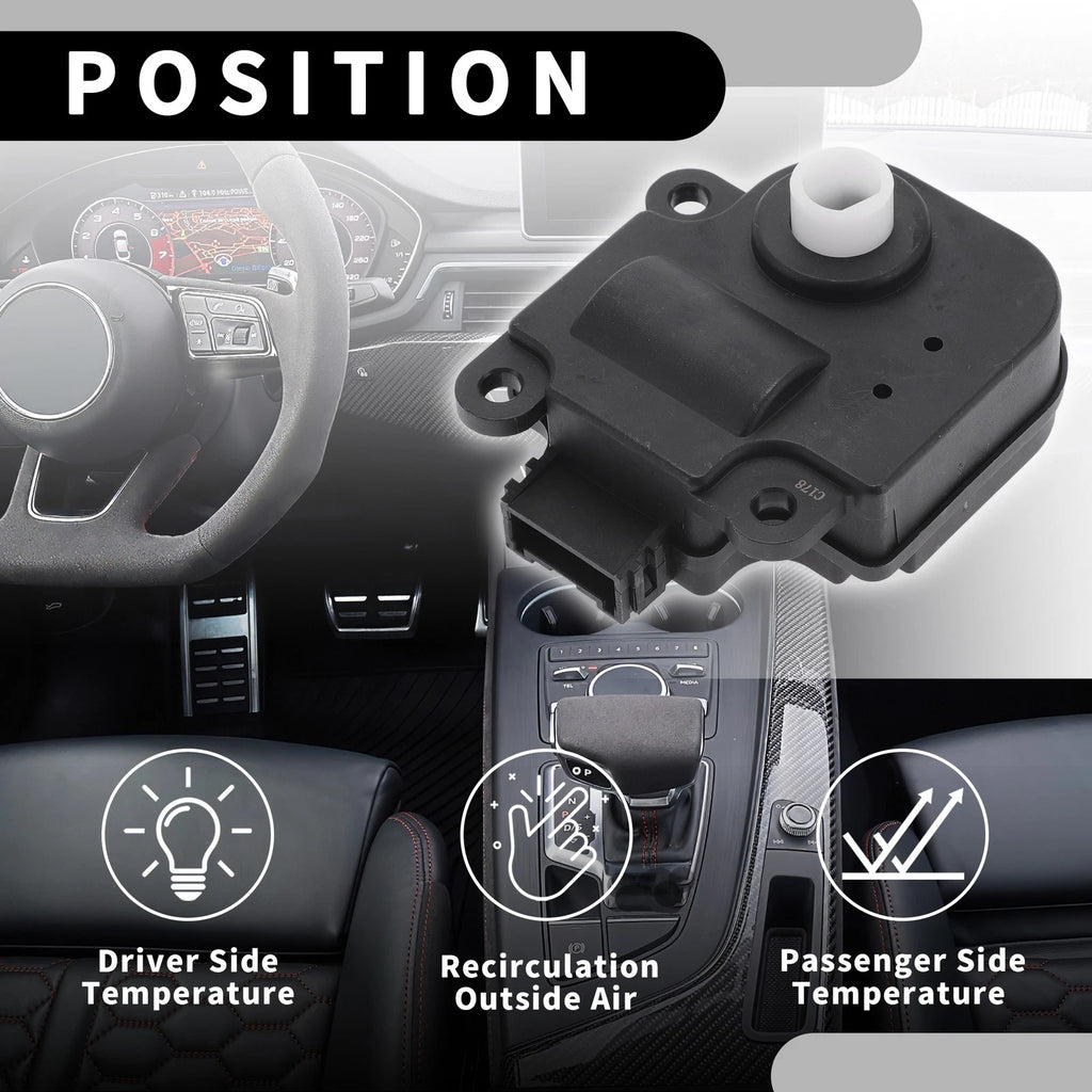 HVAC Heater Blend Door Actuator for Chevrolet Malibu (2008–2012) 15844241