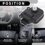 HVAC Heater Blend Door Actuator for Chevrolet Malibu (2008–2012) 15844241