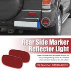 Pair Rear Bumper Side Marker Reflector for Toyota RAV4 (2019–2023) 81910-42010