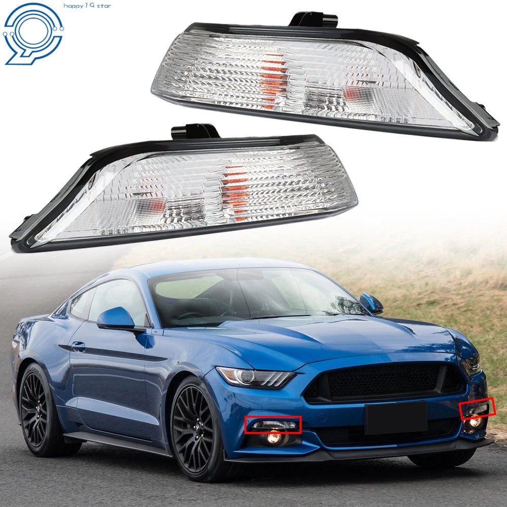 Turn Signal Lights for Ford Mustang (2015-2017) Halogen Lamp Set