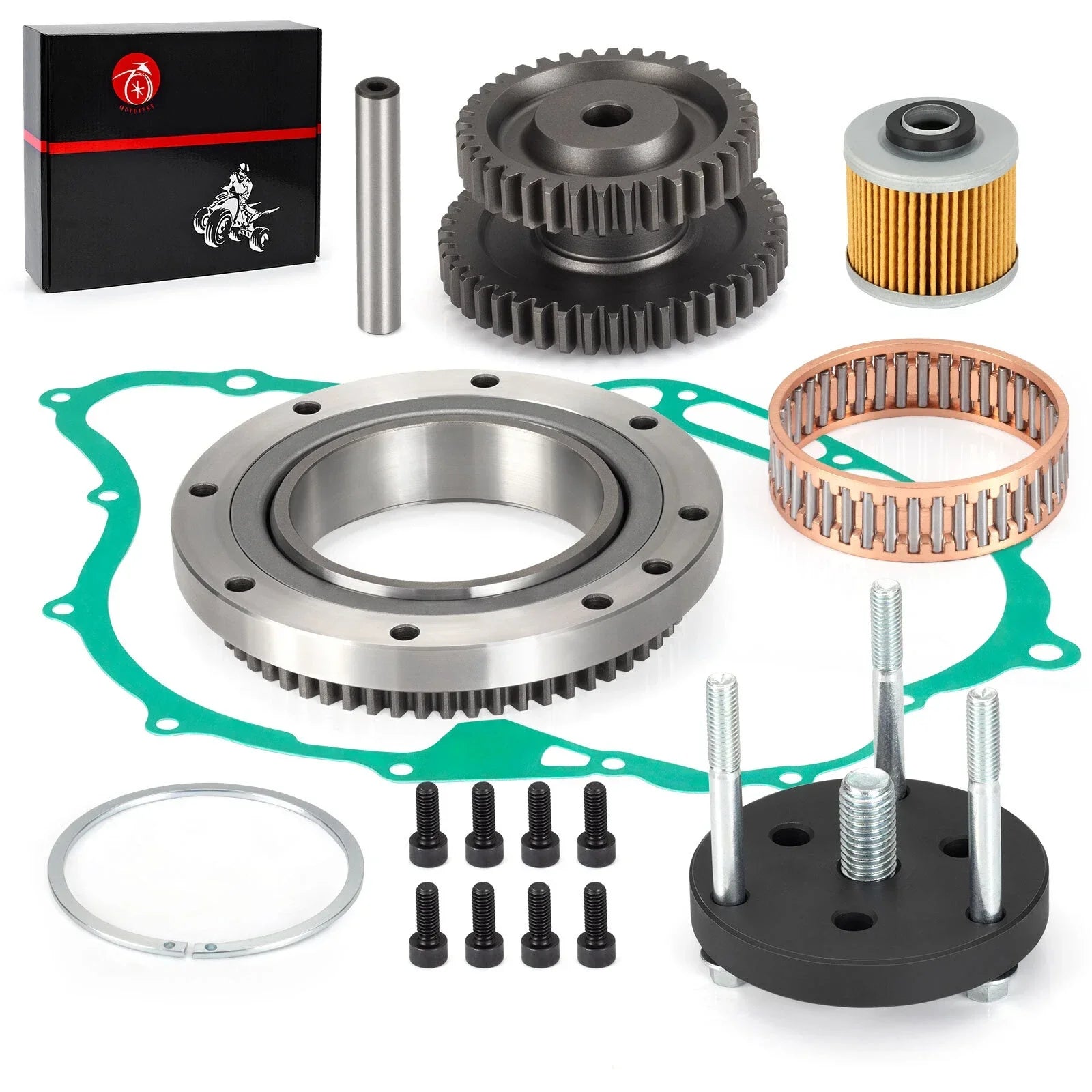Starter Clutch Kit & Puller Idler for Yamaha V-Star 1100 XVS1100 (1999–2009)