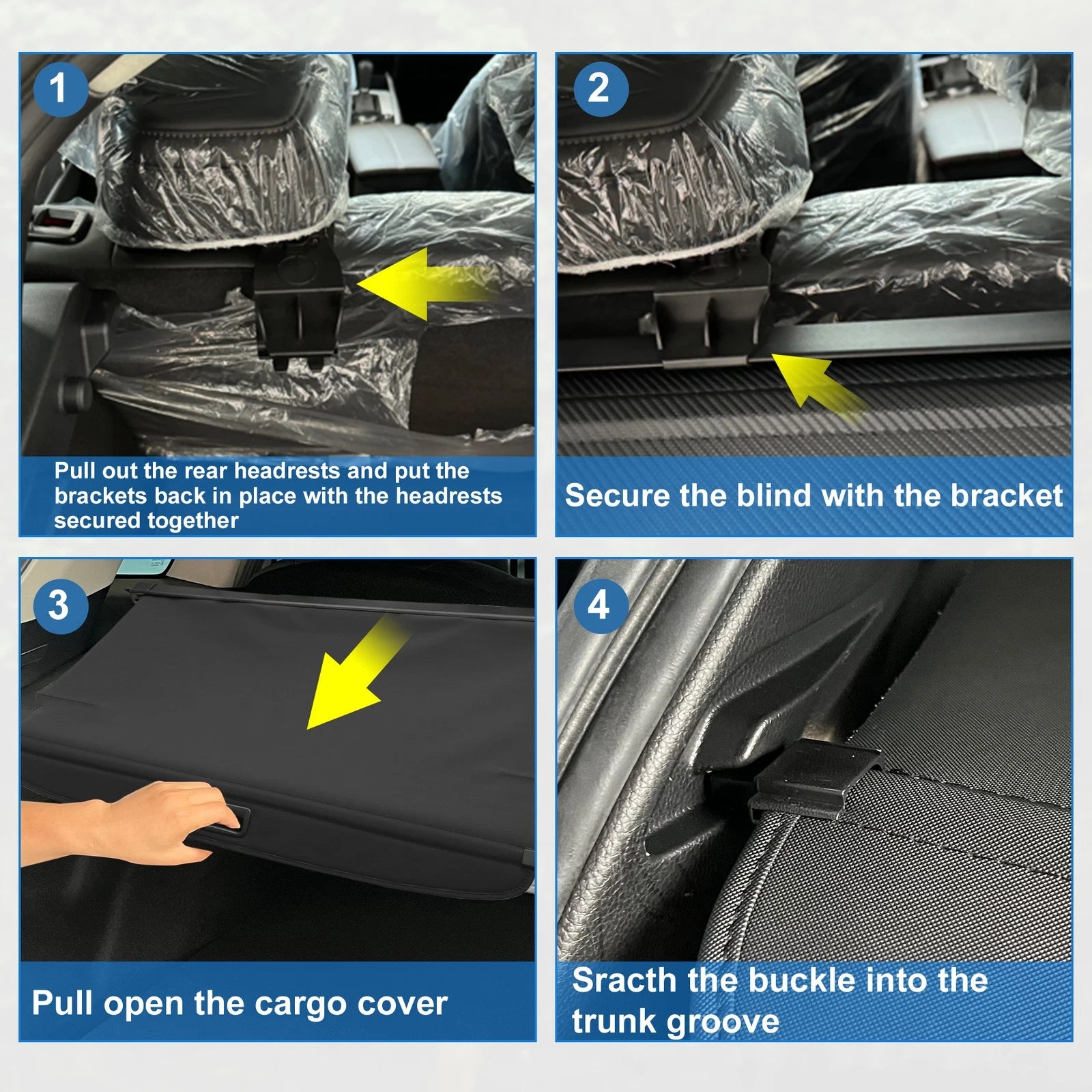 Retractable Cargo Cover for Nissan Kicks (2018–2023)