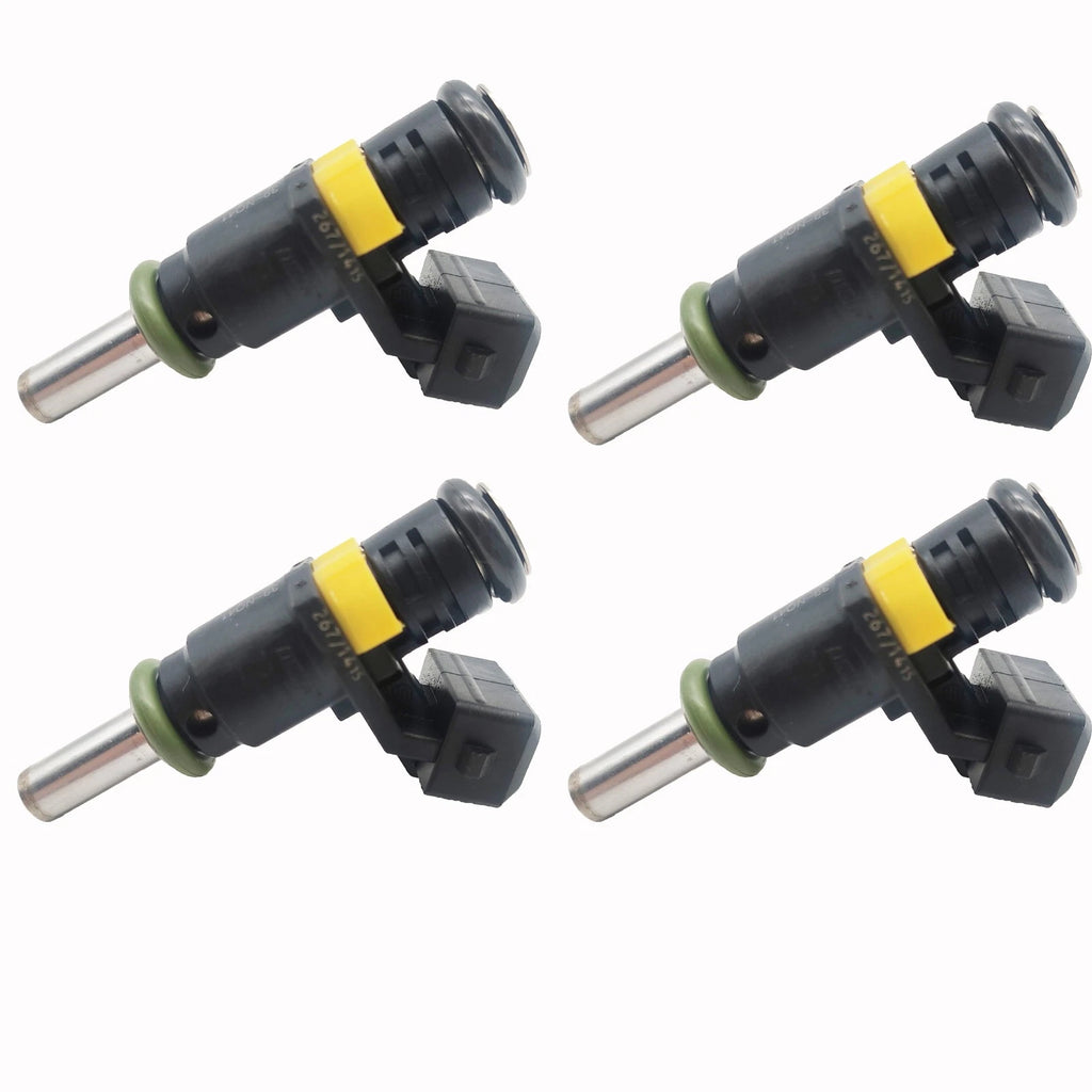 Set of 4 Fuel Injectors 8M6002428 for Mercury Quicksilver Mariner (4-Stroke)