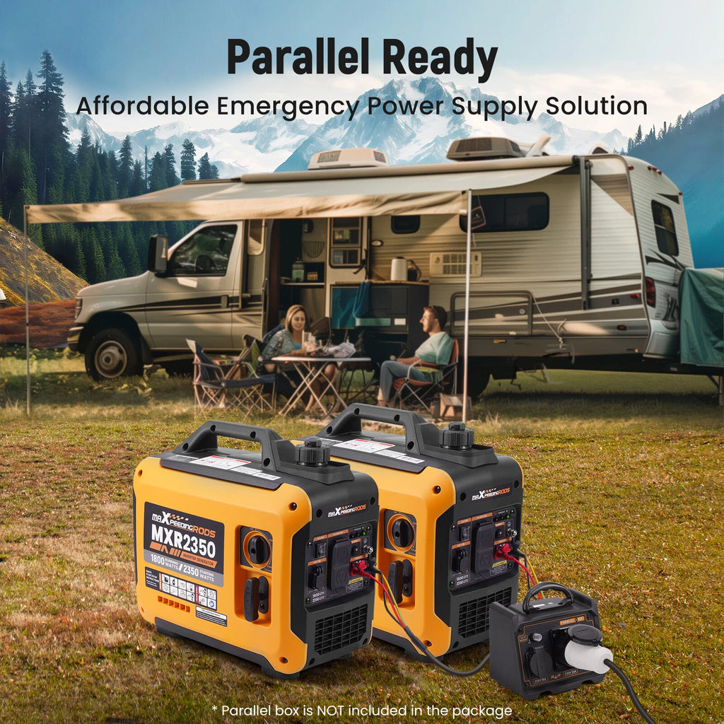 2350W Portable Gas Inverter Generator for Travel Outdoor (Parallel Ready)