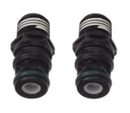 2X Attwood Sprayless Marine Fuel Connector Male 1/4" NPT - 8838TM6