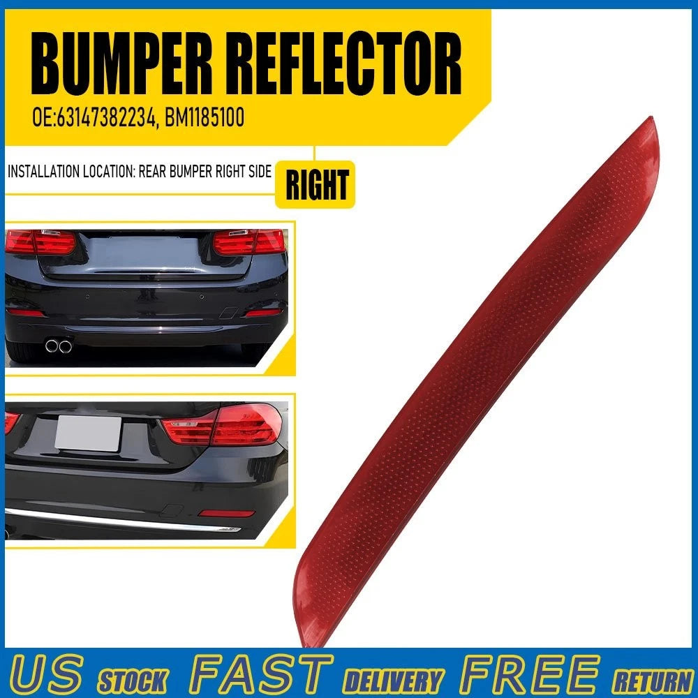 Bumper Reflector for BMW 328i 320i 428i (2012–2016) Rear RH EXV