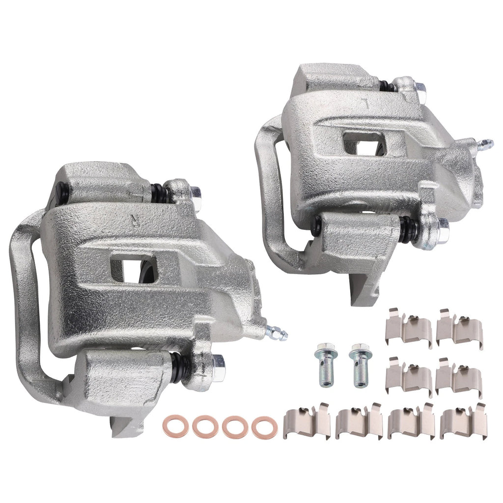 Rear Brake Caliper Set w/ Bracket for Toyota Sequoia Tundra (2008–2017)