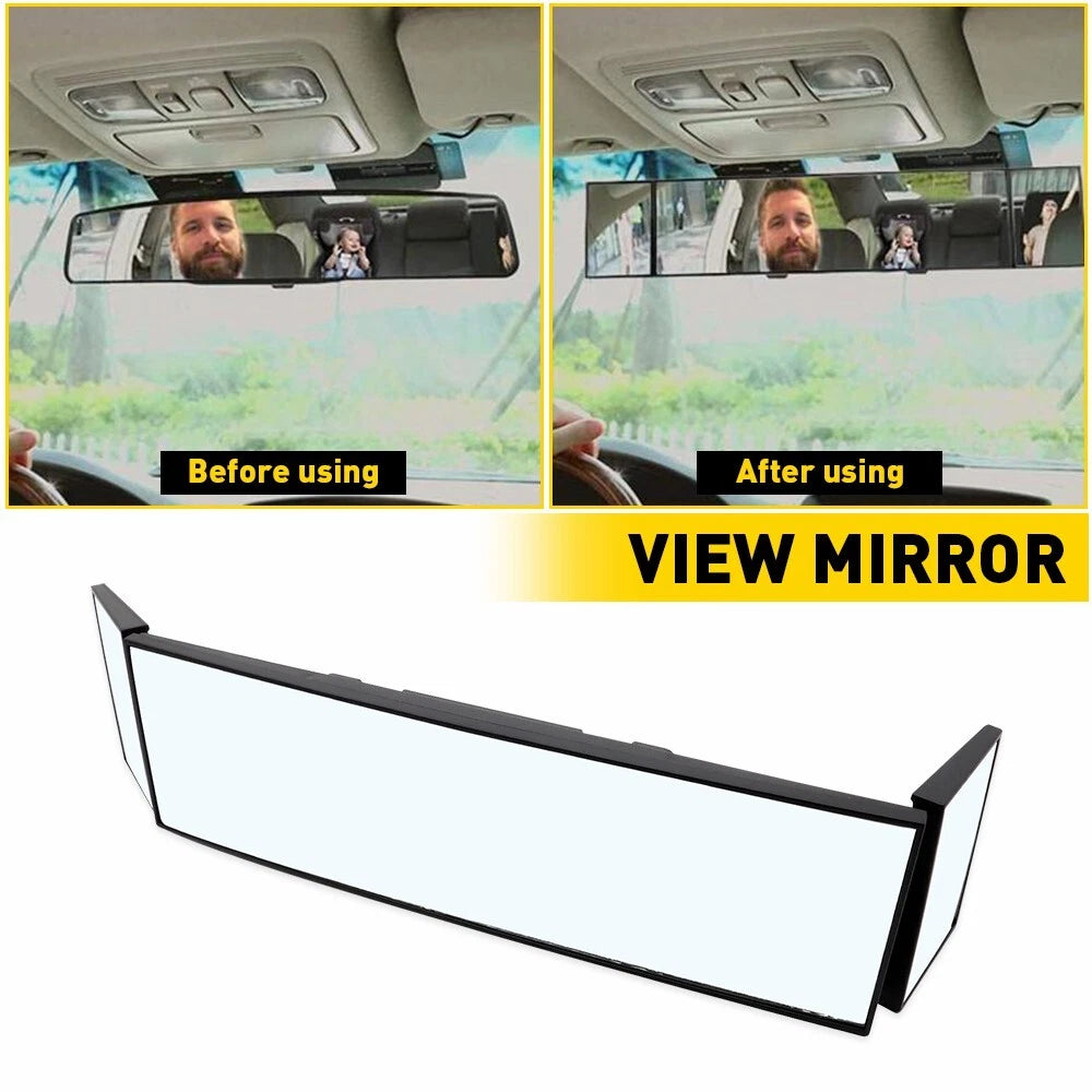 Large Vision Wide Angle Rear View Mirror for Pickup (Universal)