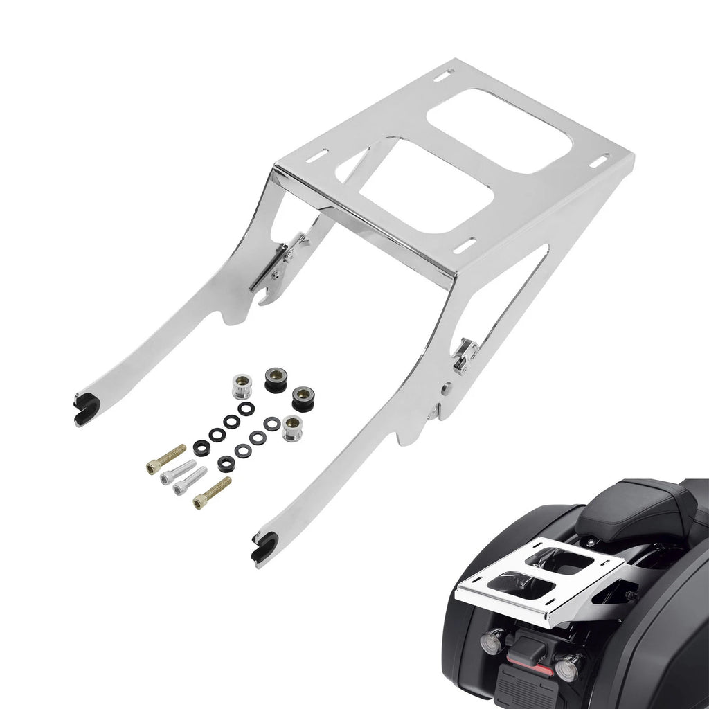 2-Up Mounting Rack for Harley Softail Heritage Classic FLHC (2018–2025) Chrome