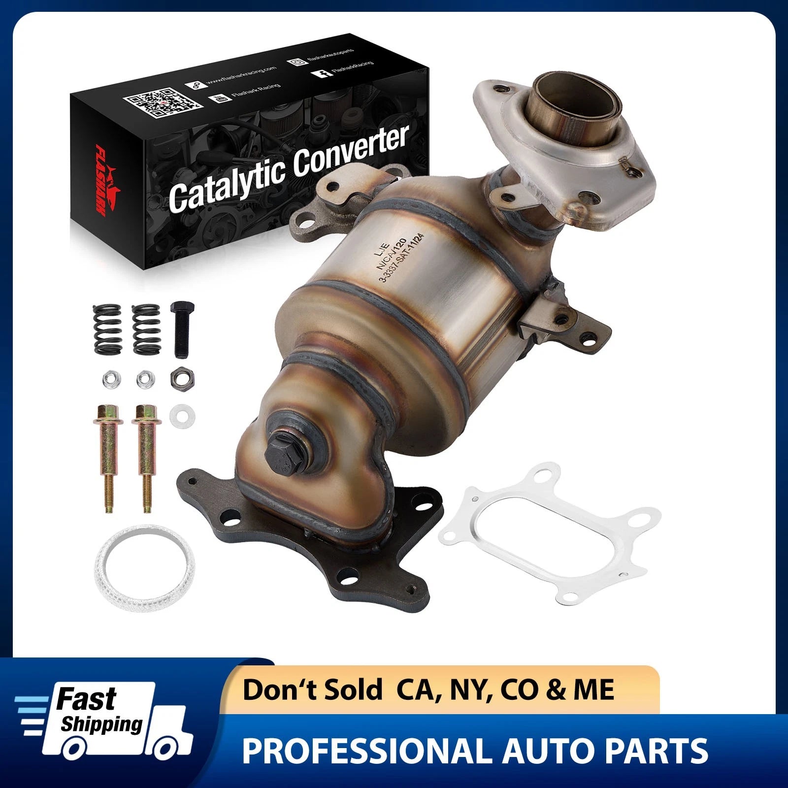 Catalytic Converter Front for Honda Fit (2015–2020)