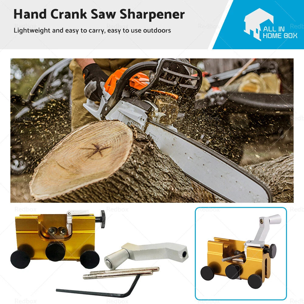 Chainsaw Sharpener Jig for 14-24 Inch Chainsaws
