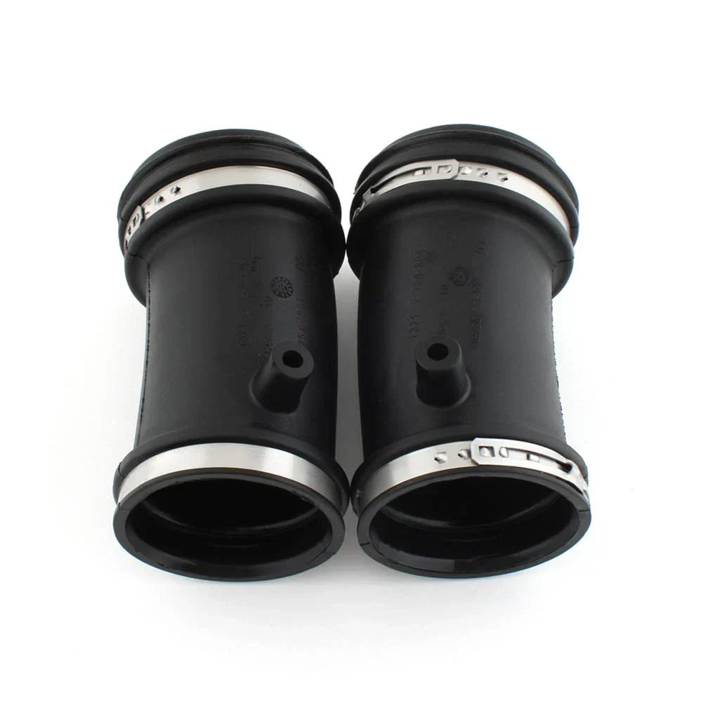 Black L&R Air Intake Filter Cleaner Suction Pipe Ducts for BMW R1200 GS (2004-2012)