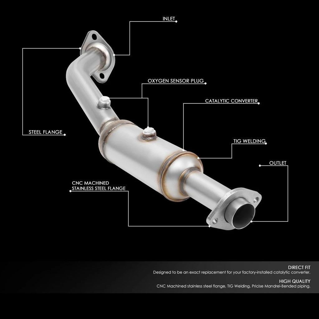 OE Style Rear Catalytic Converter Manifold Assembly for Honda Element (2003–2011)