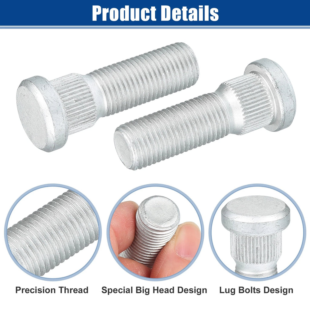 Set of 5 M14x1.5 Wheel Lug Bolts Nuts for Lexus LS460 LX570 (2007–2020) No. 9094202077