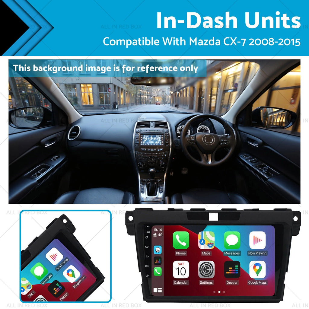 9'' Head Unit for Mazda CX7 (2008–2015) - CarPlay, Android, GPS, WIFI