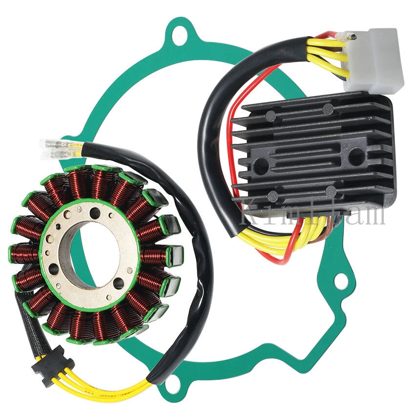 Stator Coil, Regulator, Gasket for Kawasaki KZ550 (1981–1982) Z550 GT550 (1983–1994)