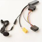 Bluetooth AUX Cable Microphone Adapter 6Pin for Alfa Romeo Fiat