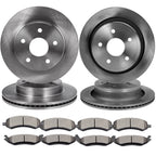 Drilled Rotors and Brake Pads for Dodge Ram 1500 (2006–2017)