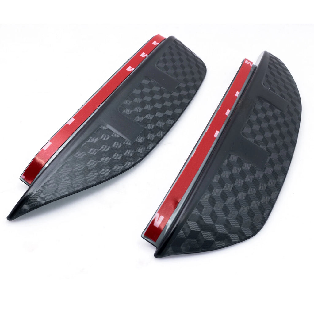 Rear Door Side View Mirror Rain Snow Visor for Honda Civic (2016-2019)
