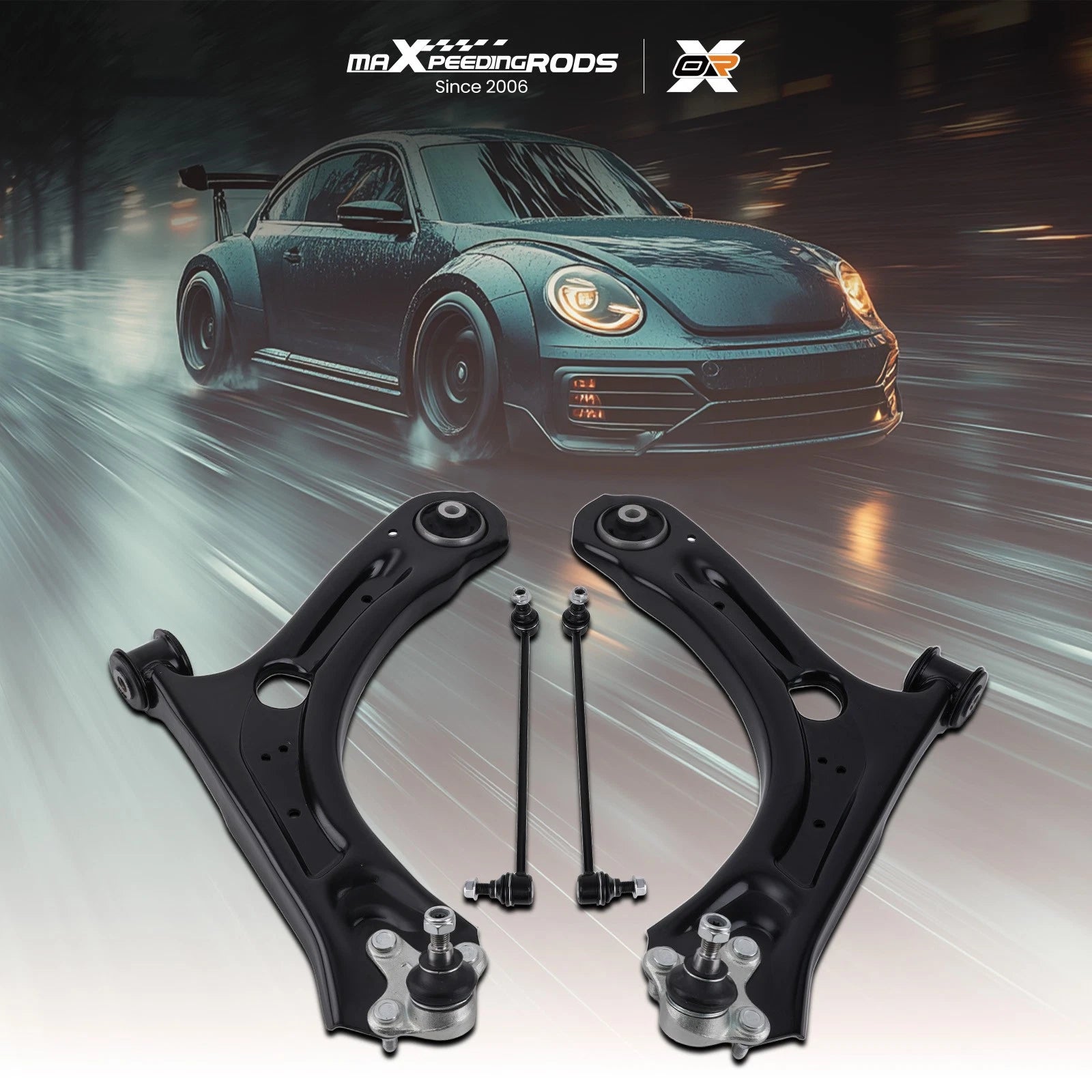 Front Lower Control Arms with Ball Joints for Volkswagen Passat Beetle (2012–2019)
