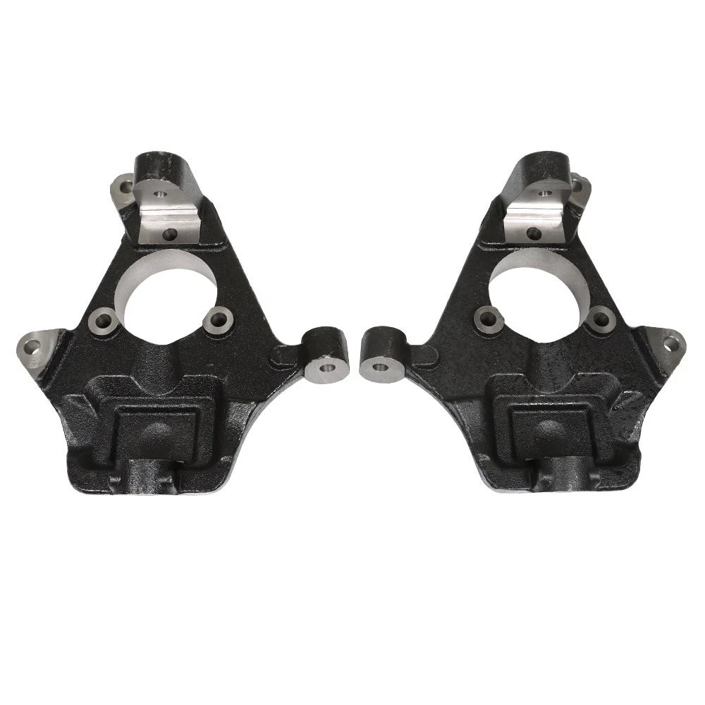 2" Drop Spindle Set for Chevy Silverado Sierra 1500 (2007–2017)