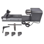 Rotary Axis with 3-Jaw Chuck for CO2 Engraver (50W–130W)