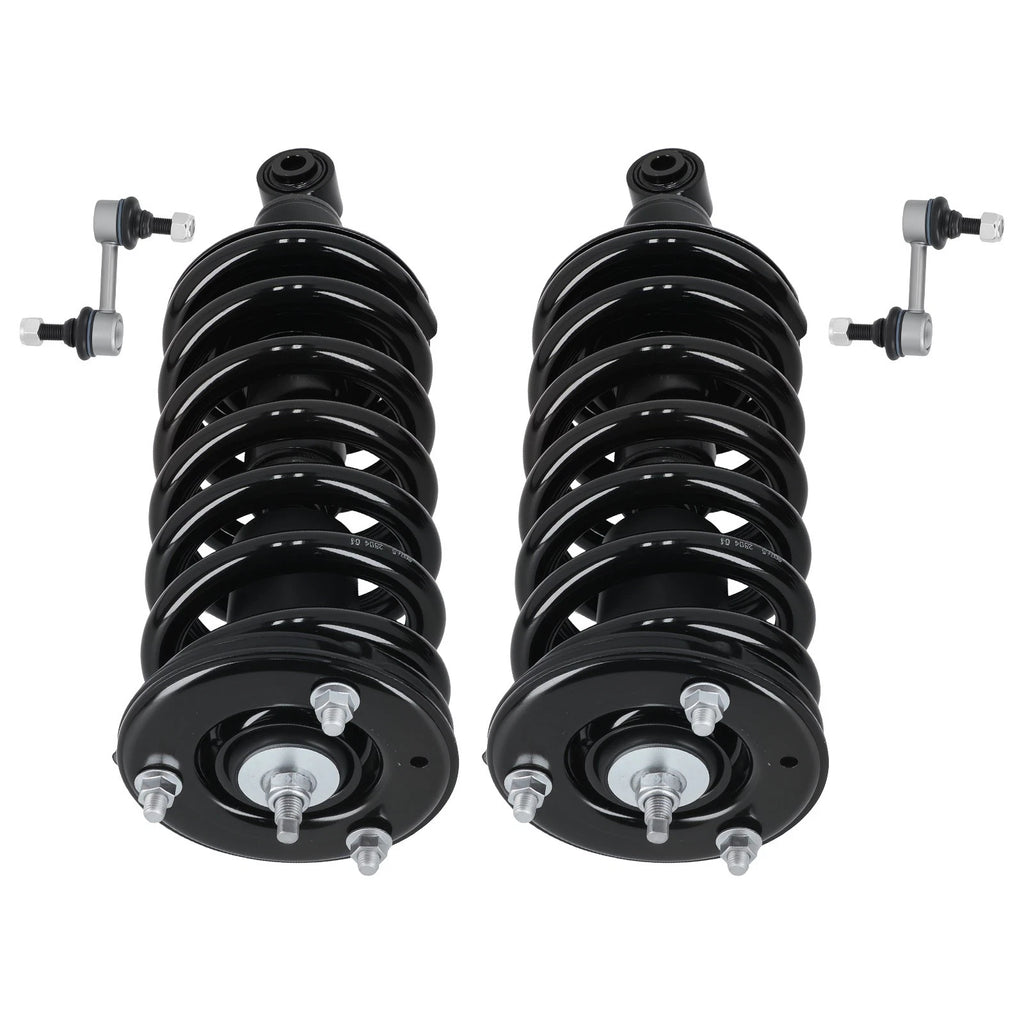 4X Front Strut Spring Assembly Sway Bars for Nissan Armada RWD (2005–2015)