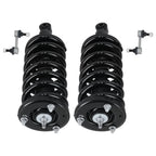 4X Front Strut Spring Assembly Sway Bars for Nissan Armada RWD (2005–2015)