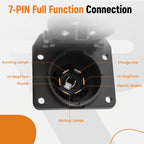 7 Way Pin Trailer Tow Wiring Connector for Dodge Ram 1500 (2004)