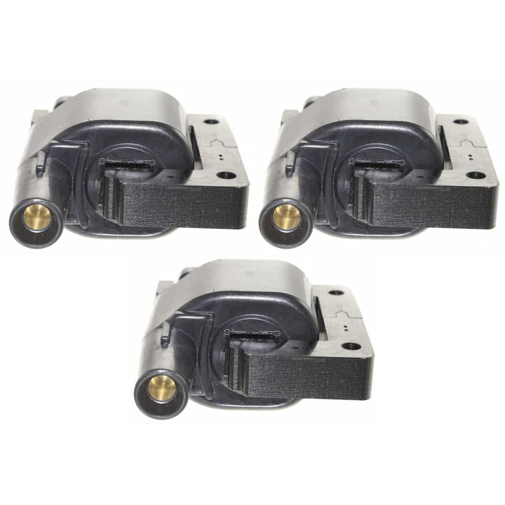 Set of 3 Ignition Coils for Nissan Truck Hardbody, Pulsar, Quest, Villager