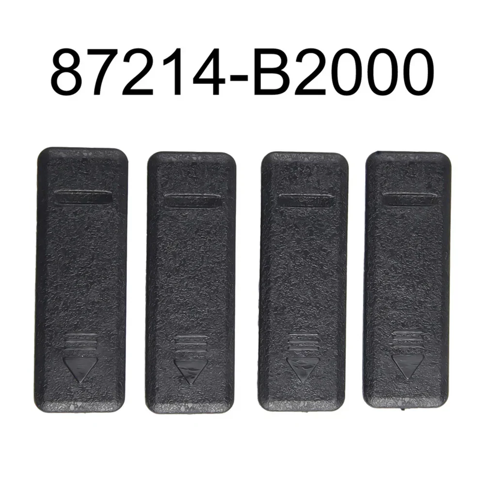 4Pcs Black Roof Molding Covers for Kia Soul (2014-2019)