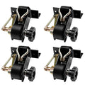 Ladder Rack Ratchet Straps w/ J-Hook 1.5"W x 7.5'L for Square Tube Mount