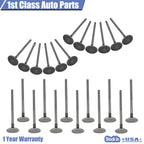 24PCS Exhaust and Intake Valves for Mercury Mazda (1996–2012)